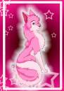 The pink snow wolf