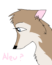 Quick doodle of my version of aleu.