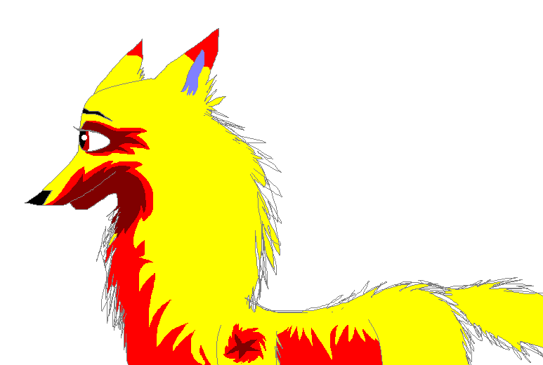 Blaze doodle.