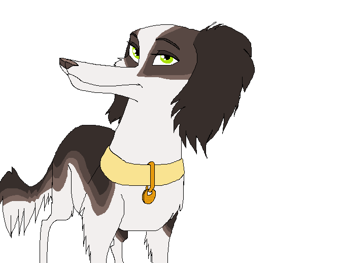 Ancient Saluki charcacter