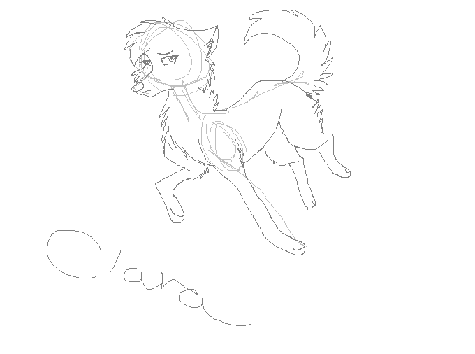 Clara sketch request from Wolf Girl.