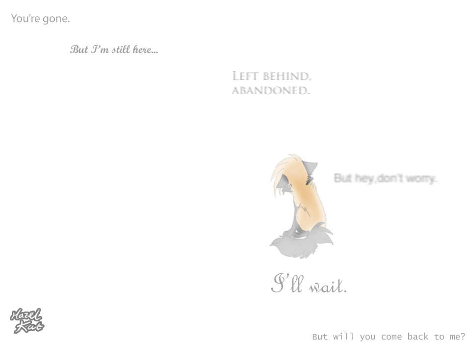 left behind.