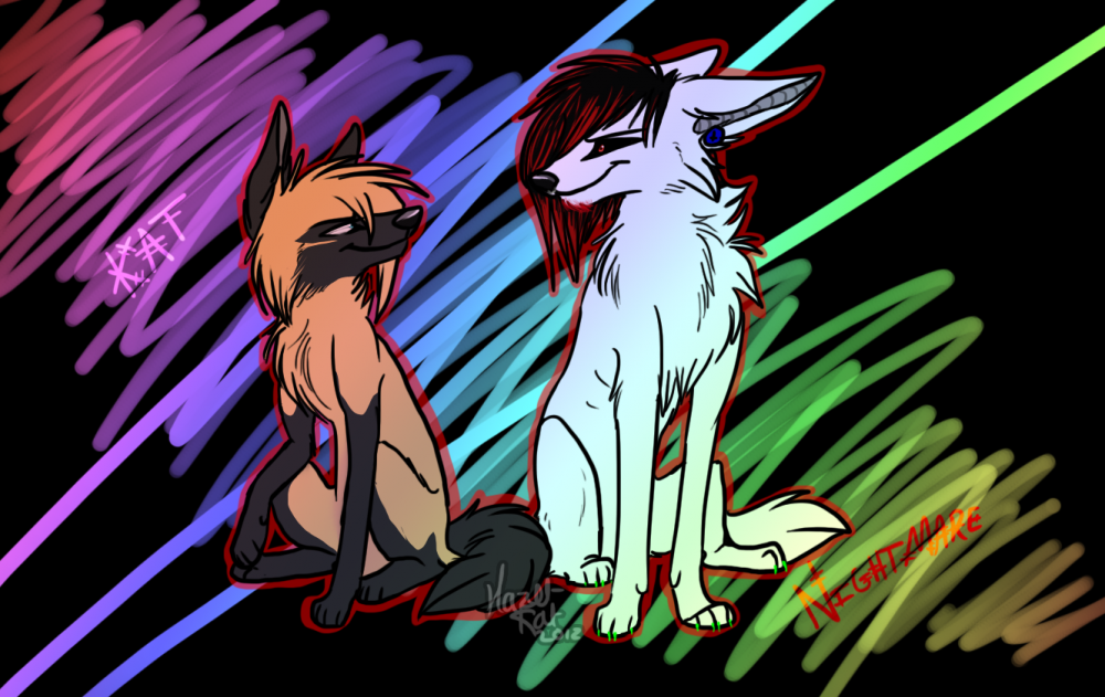 ART TRADE:: Kat and Nightmaaare