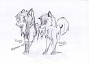 Art trade, I hope you like it RedDemon_Wolf