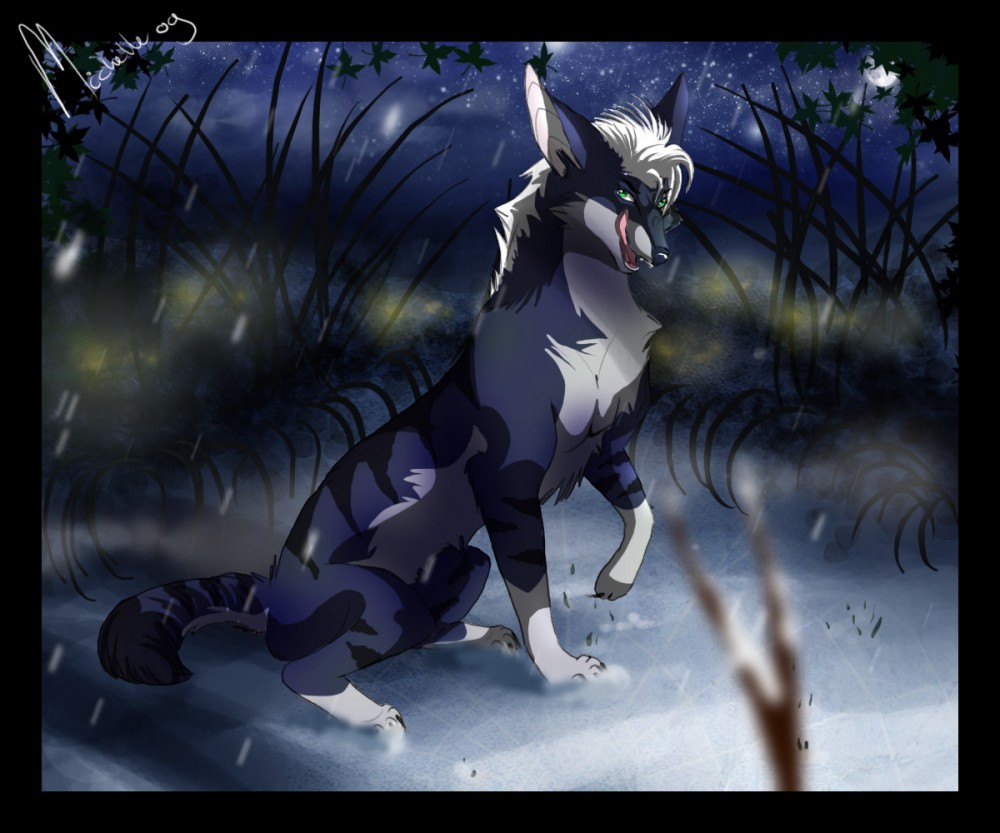 night hound - art trade