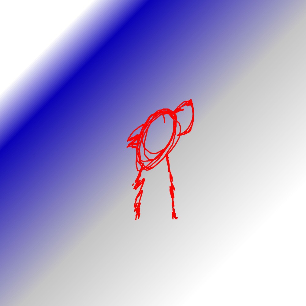 Quick drawing.