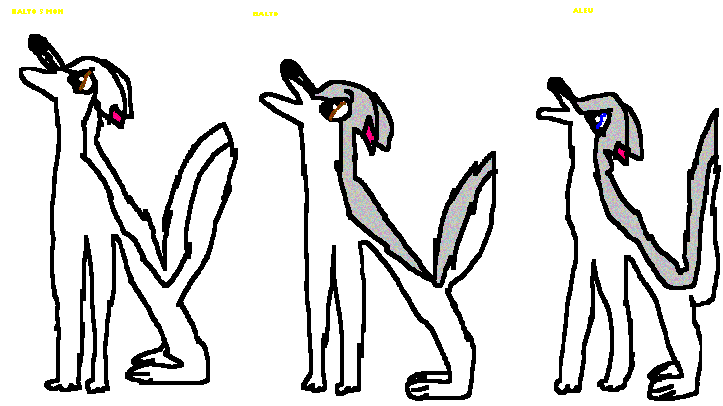 BALTO S MOM,BALTO AND ALEU