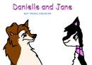 JANE AND DANIELLE BEST FRIENDS 4EVER