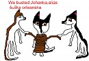 We busted Johanka allias šuška orelanska