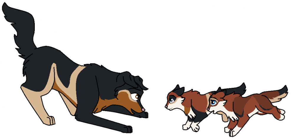 Incabus and her pups