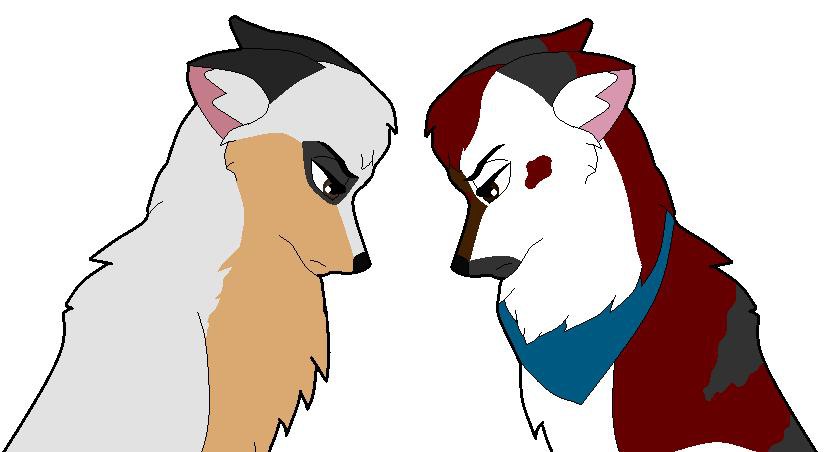 Celeste and White