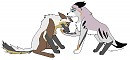 Fan pups xD