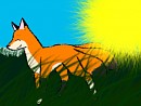 three tailed fox
