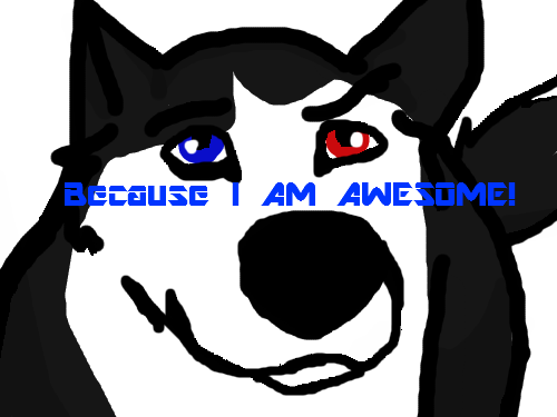 *request* Becasue I'm AWESOME!