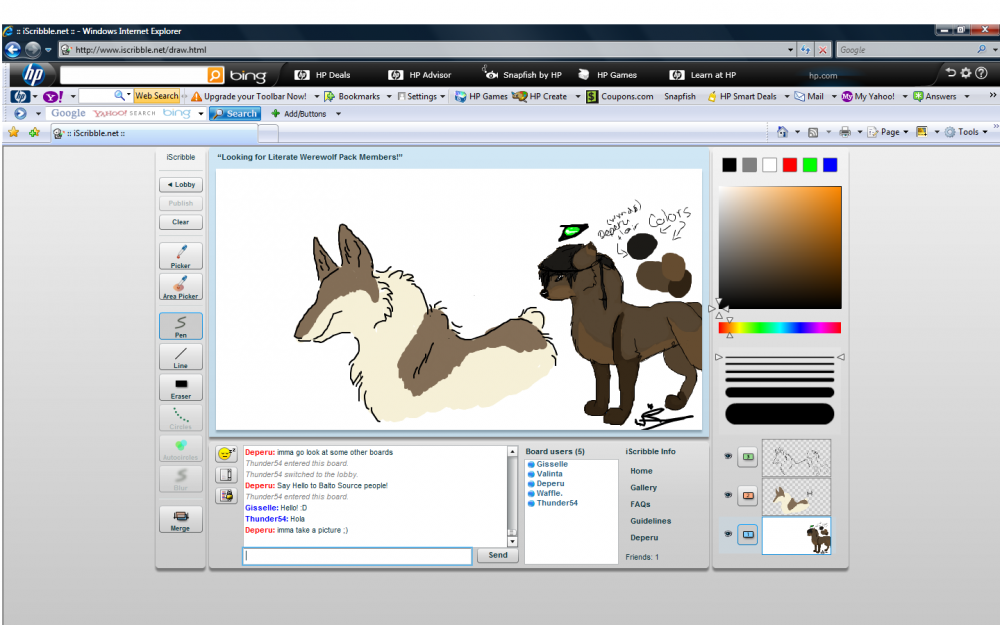 Wynds has been re-designed on iscribble