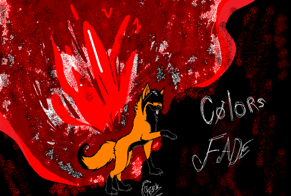 Colors fade