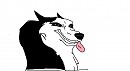 Steele has a pink tounge!