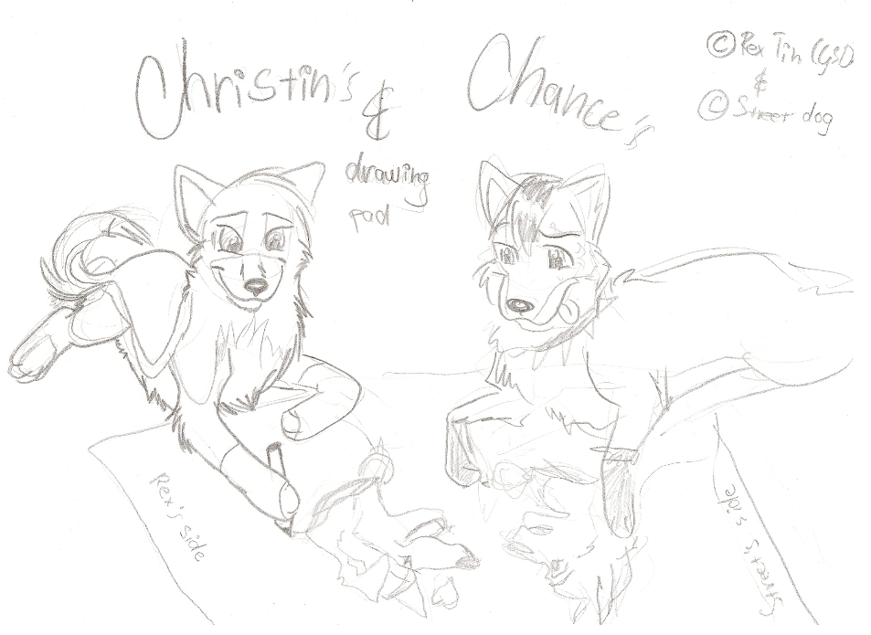 Me and Street scribbling xD