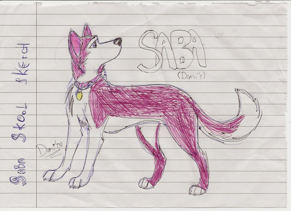 Oooooooooooooooooooold drawing of Saba