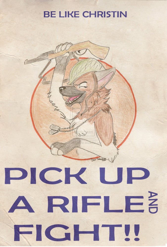My own WWII poster...heh...