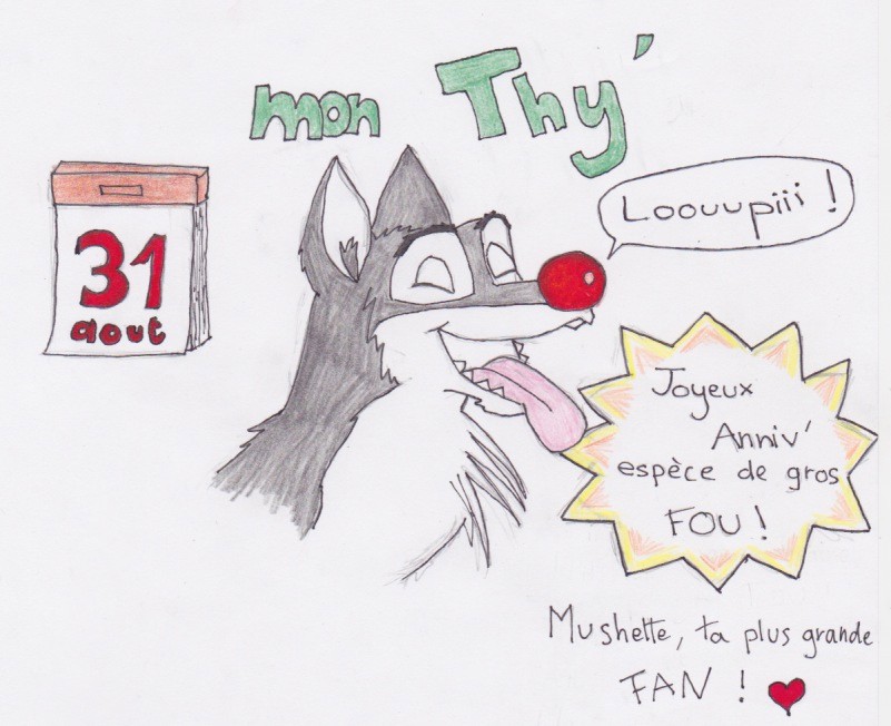 Joyeux anniversaire Thythy' !