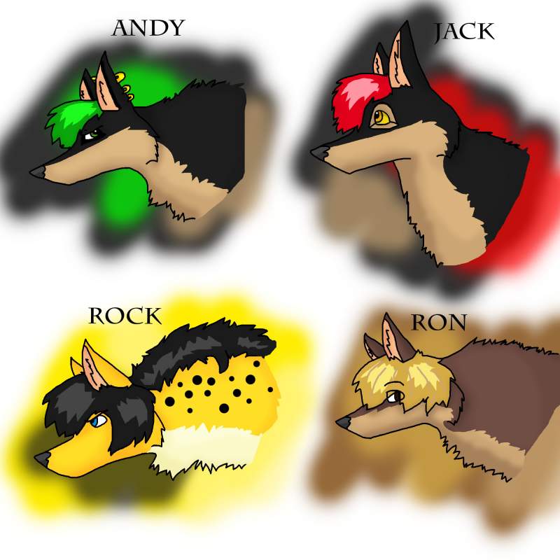 Andy, Jack, Rock & Ron