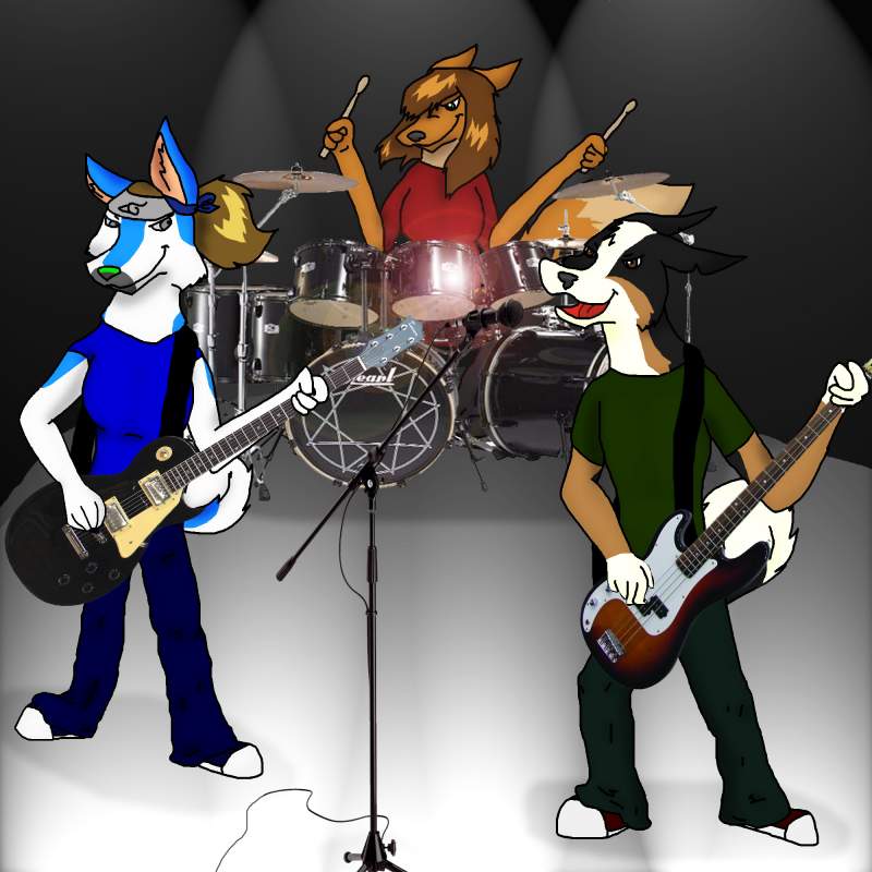 Akita, Wan Dahl & Cookie on stage !!^^