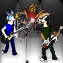 Akita, Wan Dahl & Cookie on stage !!^^