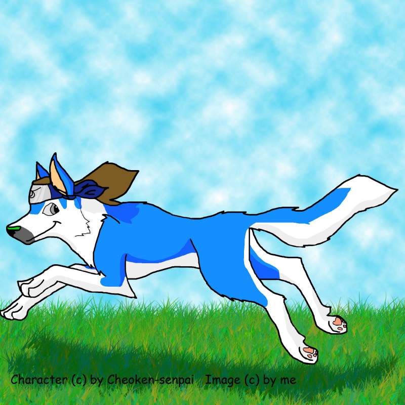 Gift Art for Cheoken-senpai