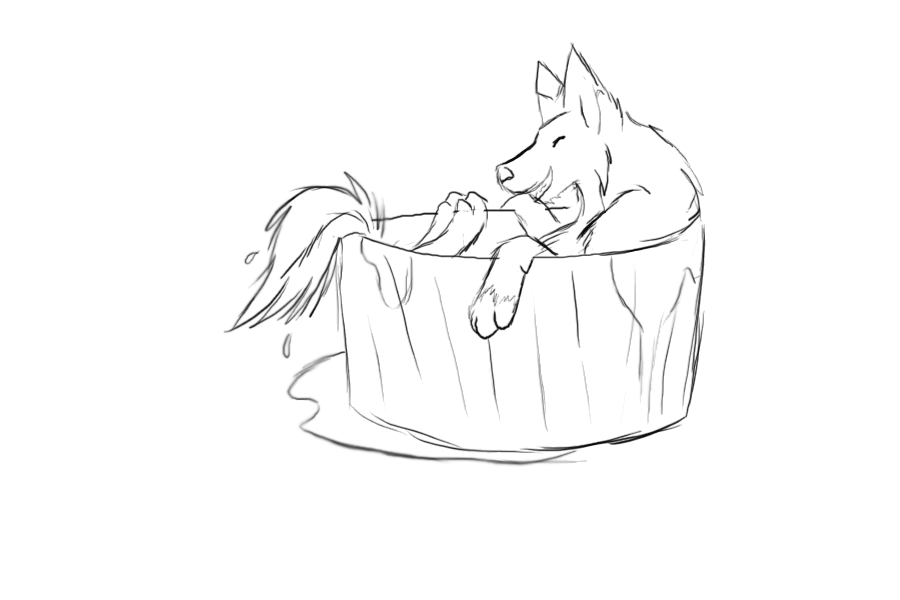 Kein in a bucket