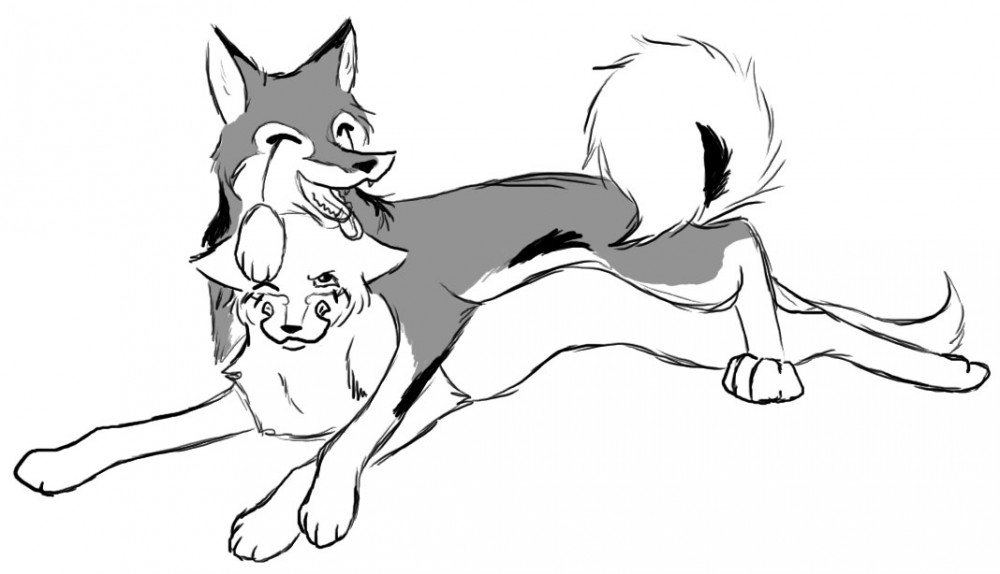 Tribe Wolf Play