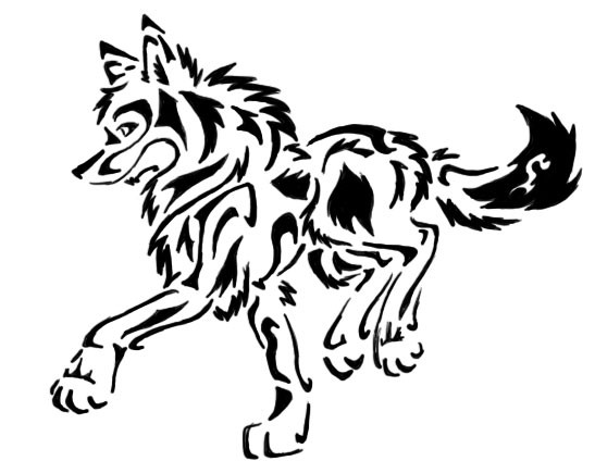 Tribal Wolf