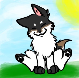 Ginji as a pup