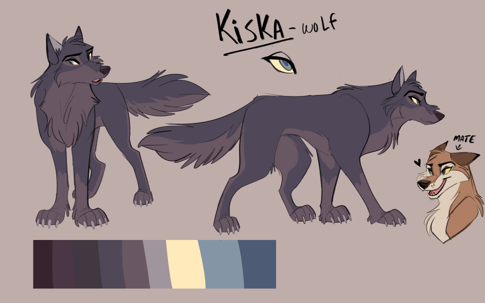 Kiska, Aleu’s mate