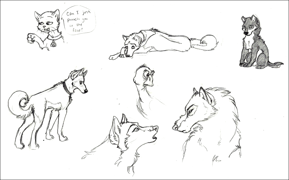 Some Balto Doodles