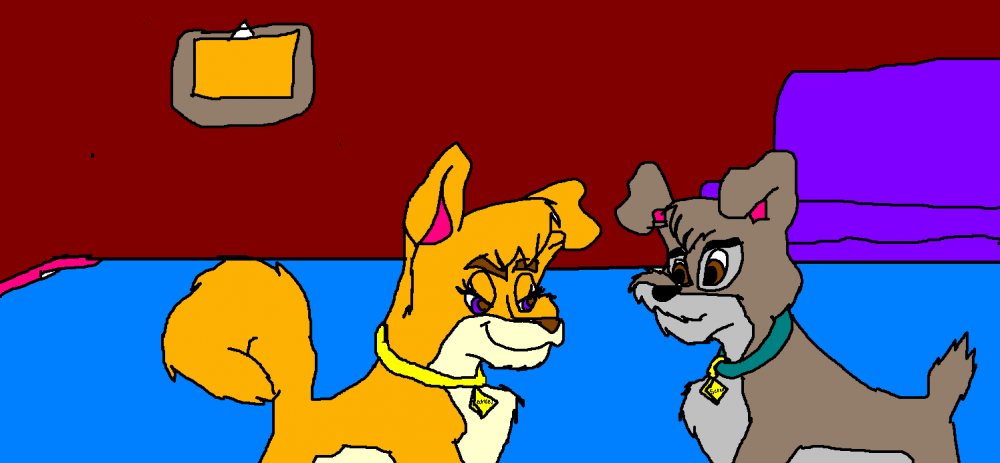 scamp and angel