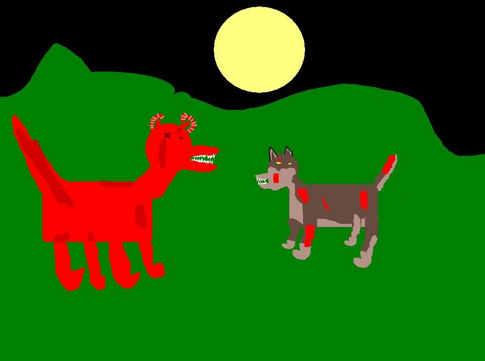 balto contre le loup de Satan 