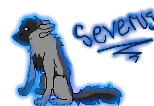 Severus is glowing O.o