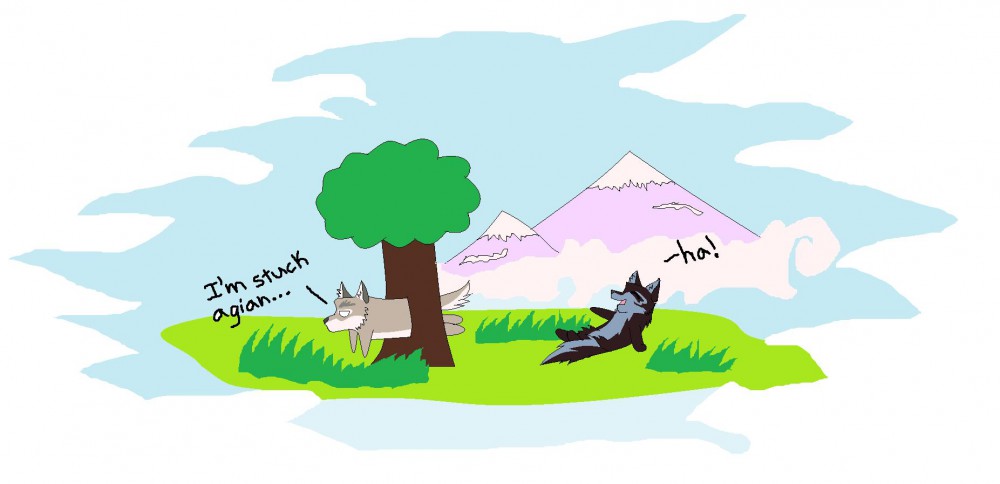 i made a balto funny XD