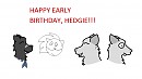 Happy Early Birthday xD