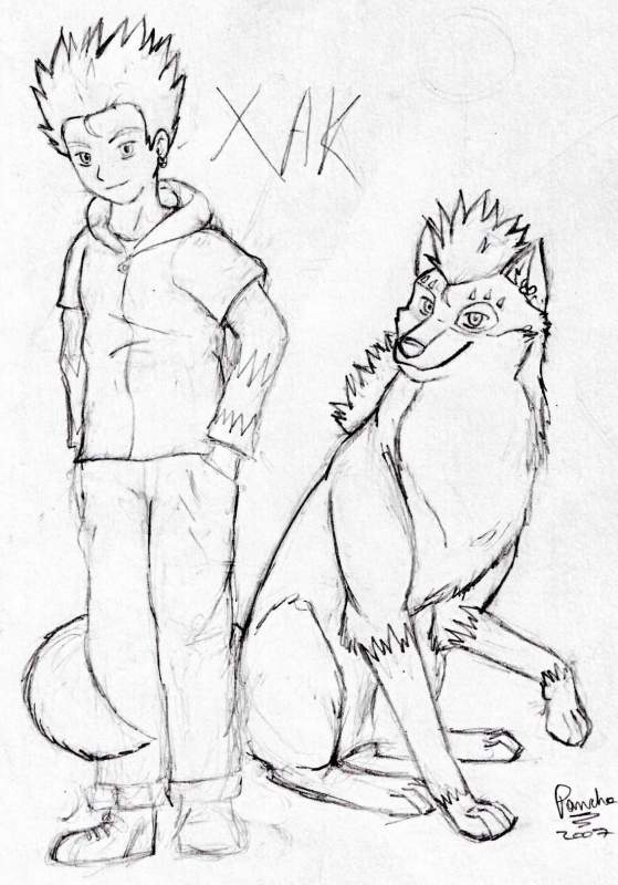Sketch:Human Xak