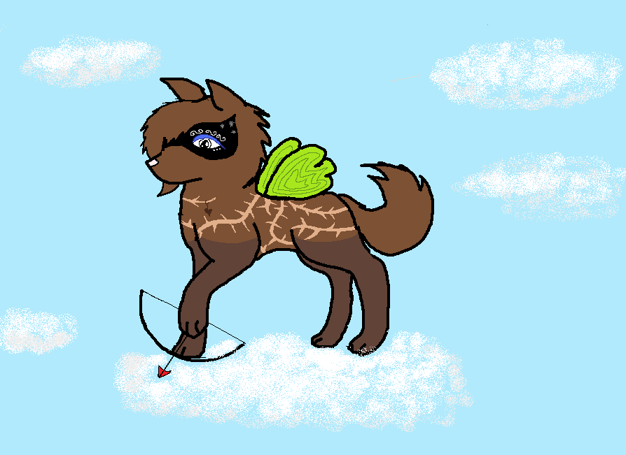 Harlequin The Cupid Wolf