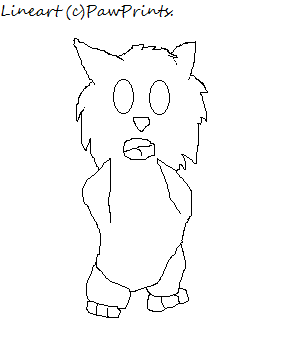 This, A Lineart?! Chibi Lineart