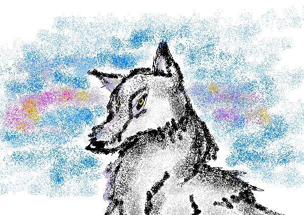 white wolf
