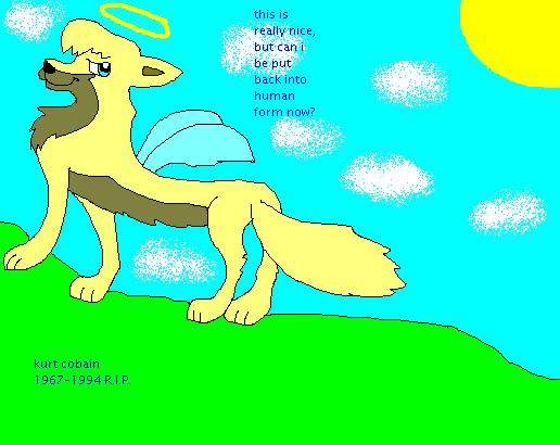 kurt cobain wolf