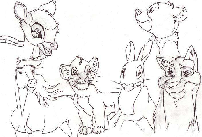 disney chars