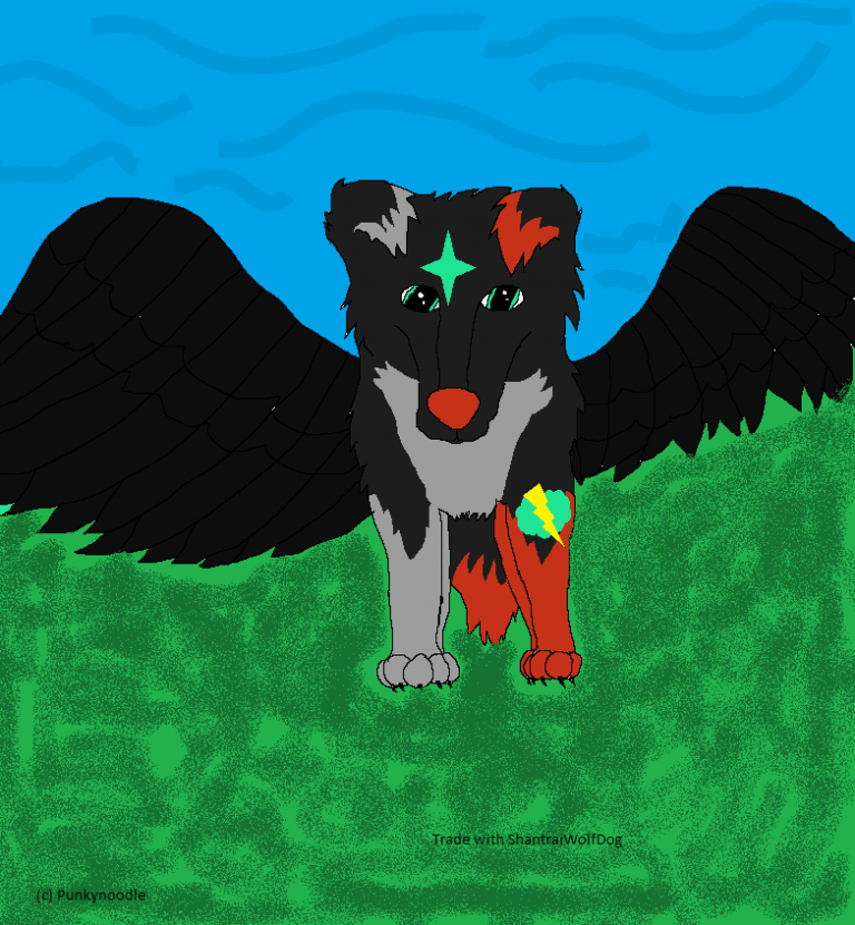 Art Trade With ShantraiWolfDog