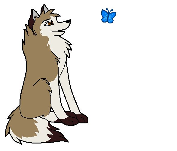 Trixey and the butterfly