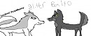 Balto with Glitter