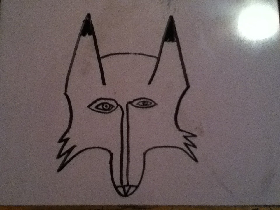 The white wolf